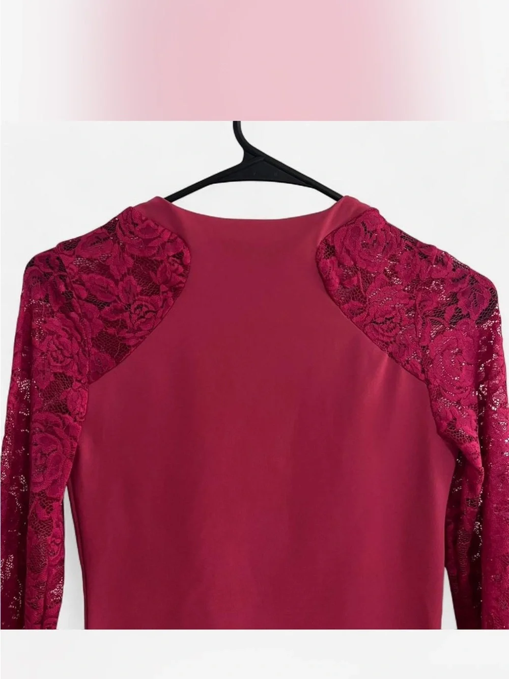 Free People No Excuses Long Sleeve in Sangria